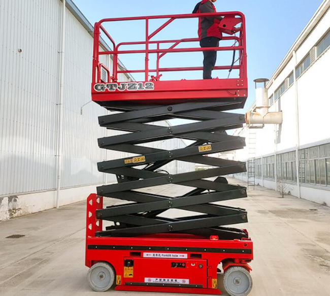 寿县自行走移动式升降机